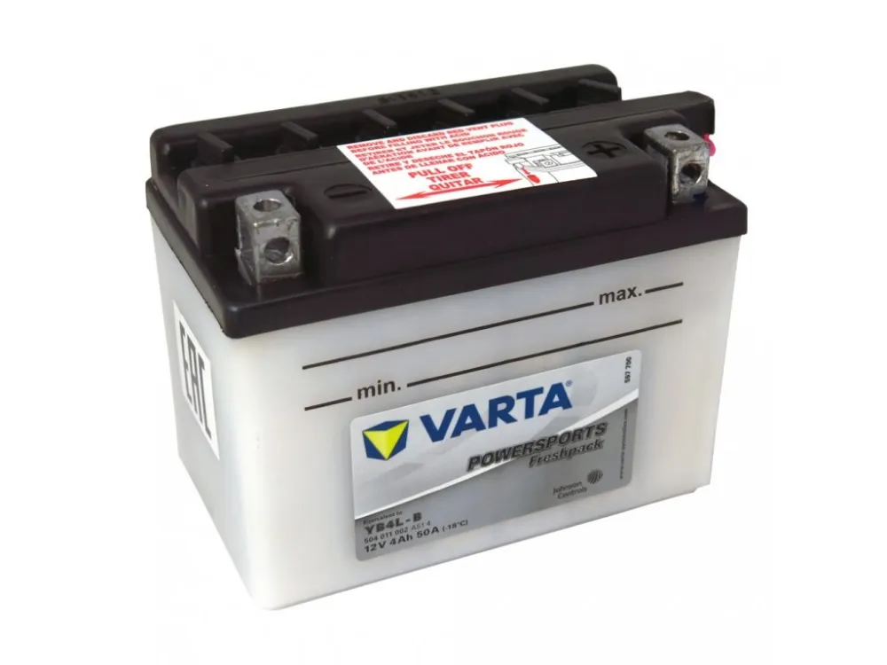 Aktuální baterie VARTA Powersports (YB4L-B)