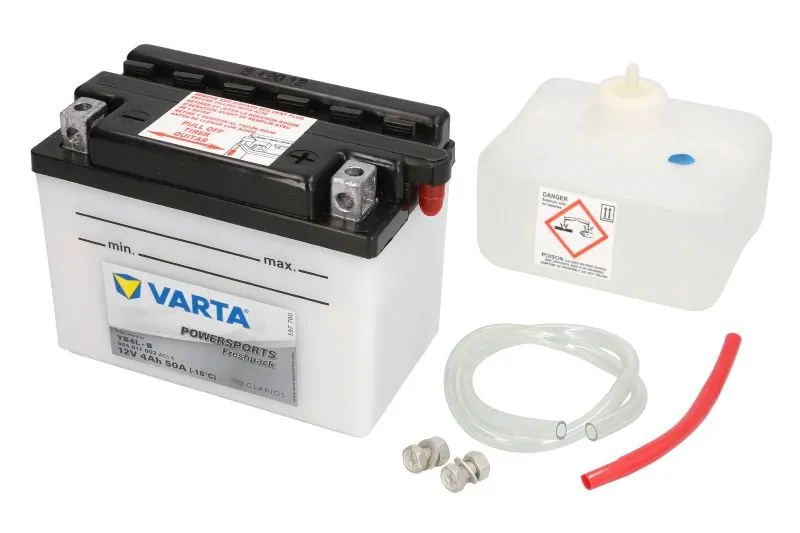 baterie YB4L-B 121x71x93 mm 12V 4Ah VARTA Autentický