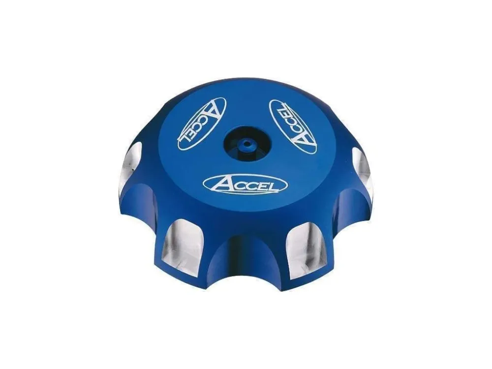 ACCEL víčko nádrže HONDA/KAWASAKI/SUZUKI/YAMAHA barva modrá Cenová Bomba