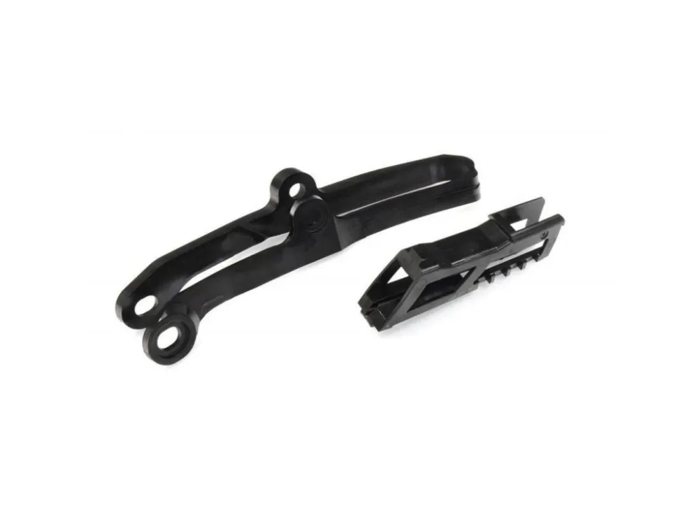 Originální POLISPORT komplet kluzák + vodítko řetězu KTM SX85 03-14, barva černá