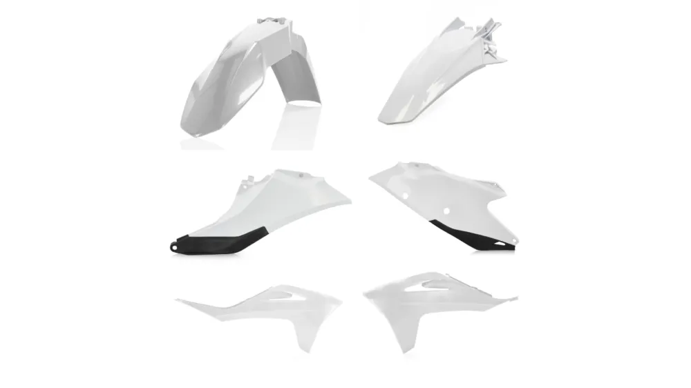 Must-Have ACERBIS plastový kit GAS GAS EC250/300/ECF250/350 21 - bílá/černá