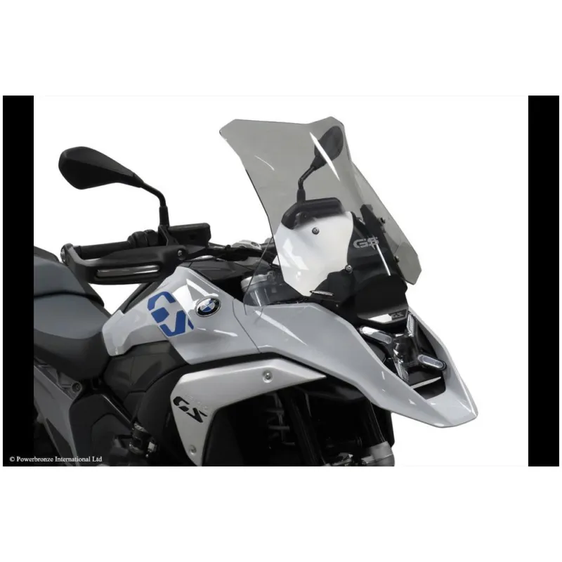 BMW R 1300GS 24-26, R 1300GS ADVENTURE 24-26 Turistické plexi Powerbronze 445mm x 450mm Novinka