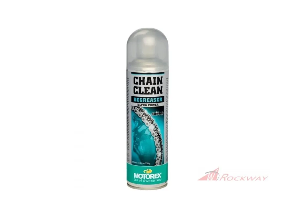 Čistič na řetězy ve spreji Motorex Chain Clean Degreaser 500ml- 114 Doprava Zdarma
