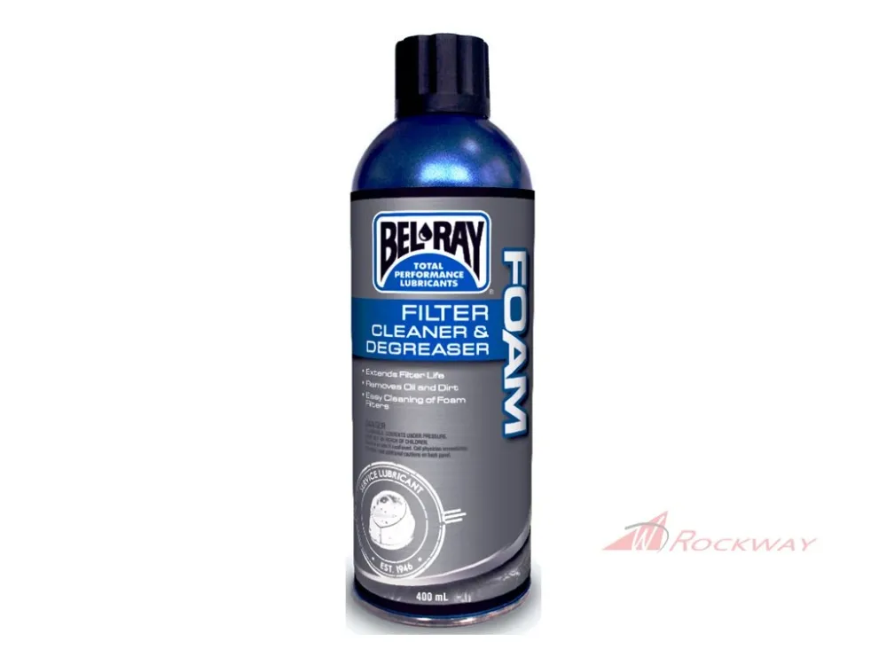 Čistič filtru Bel-Ray FOAM FILTER CLEANER & DEGREASER (400ml sprej)- 5A Vrácení Zdarma