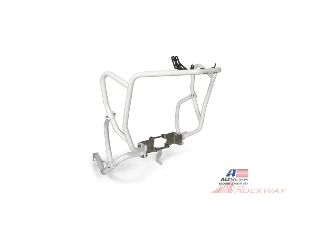 Padací rám AltRider | Honda CRF 1100 L Africa Twin - BÍLÁ- Horní nárazové tyče (s instalačním držákem )/Možnost ochrany světlometů: Bez ochrany světlometů Přímo Od Výrobce