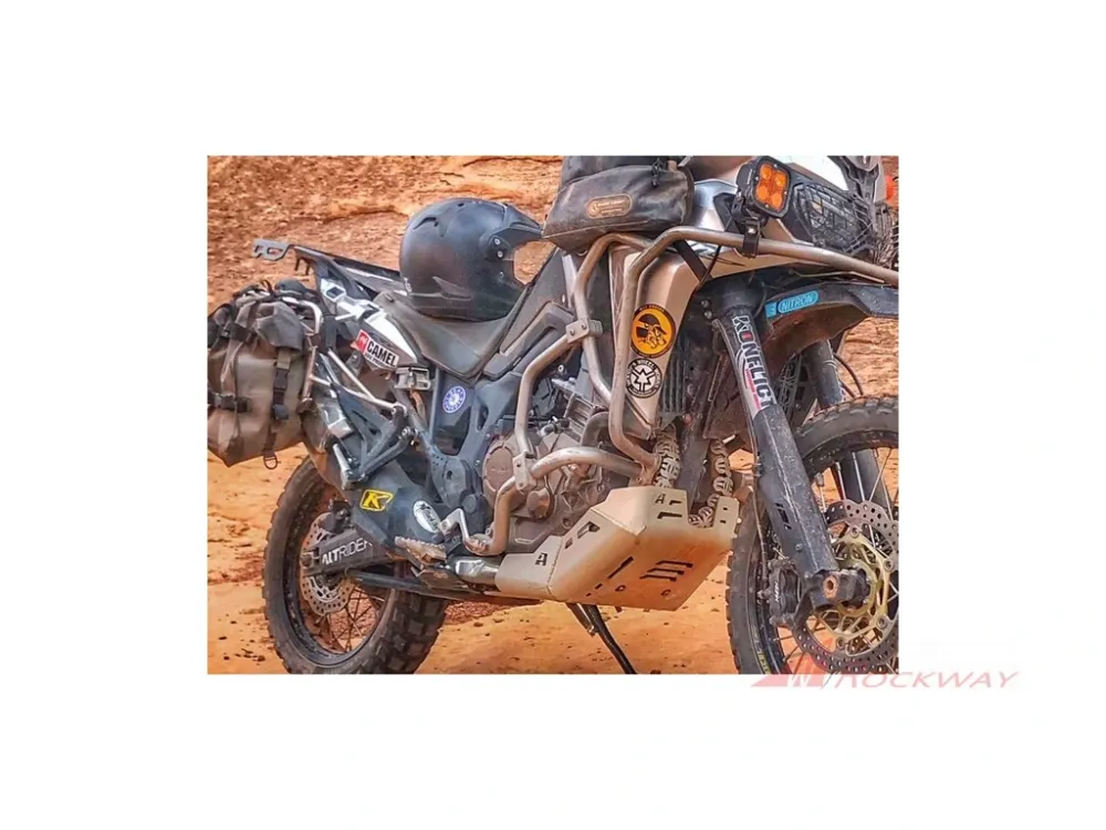 Odeslání Ihned Padací rám Honda Afrika CRF1000L Africa Twin Adventure Sport- Černá/Možnost Crash Bar: Horní nárazové tyče (s instalačním držákem )