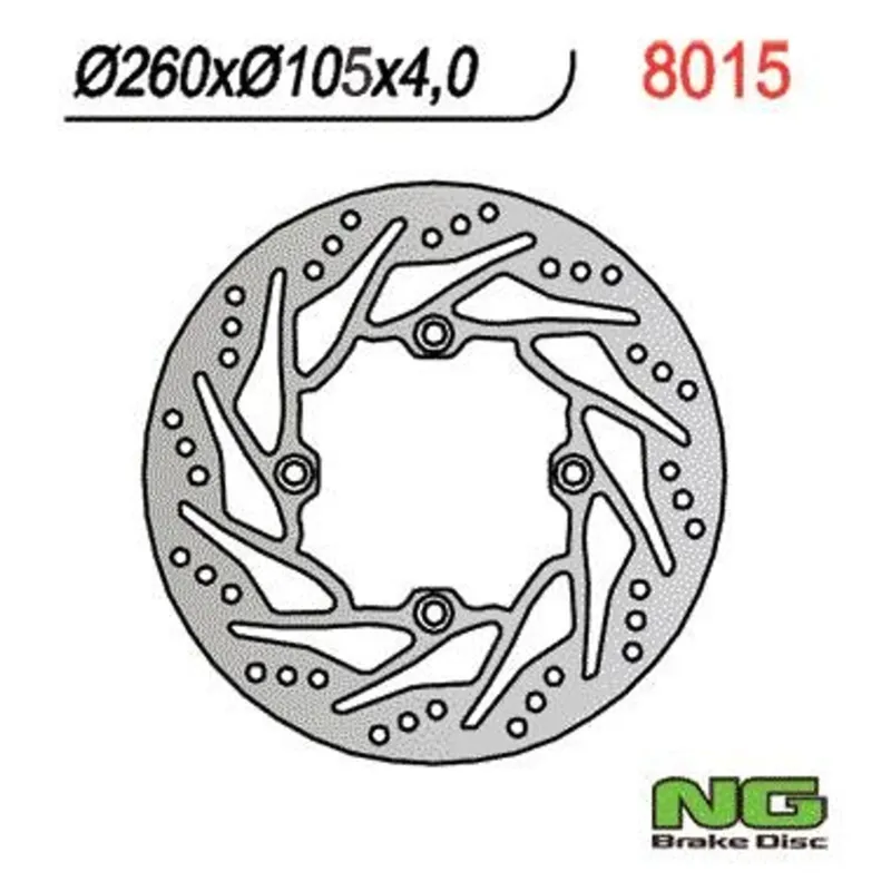 Brzdový kotouč NG 8015 Sezónní Sleva