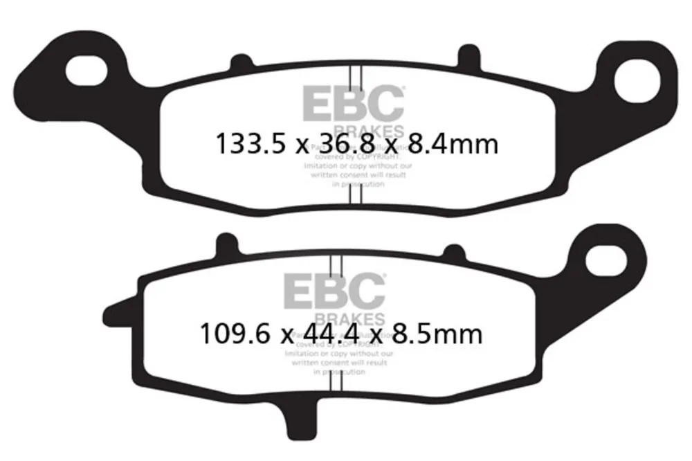 Must-Have Brzdové destičky EBC FA231