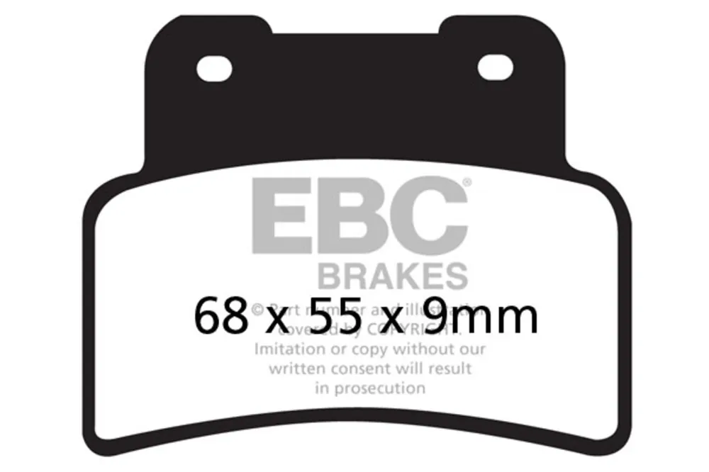 Brzdové destičky EBC FA432 Must-Have