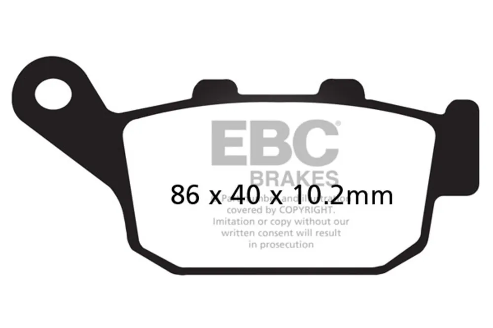 Brzdové destičky EBC FA140 Značkový