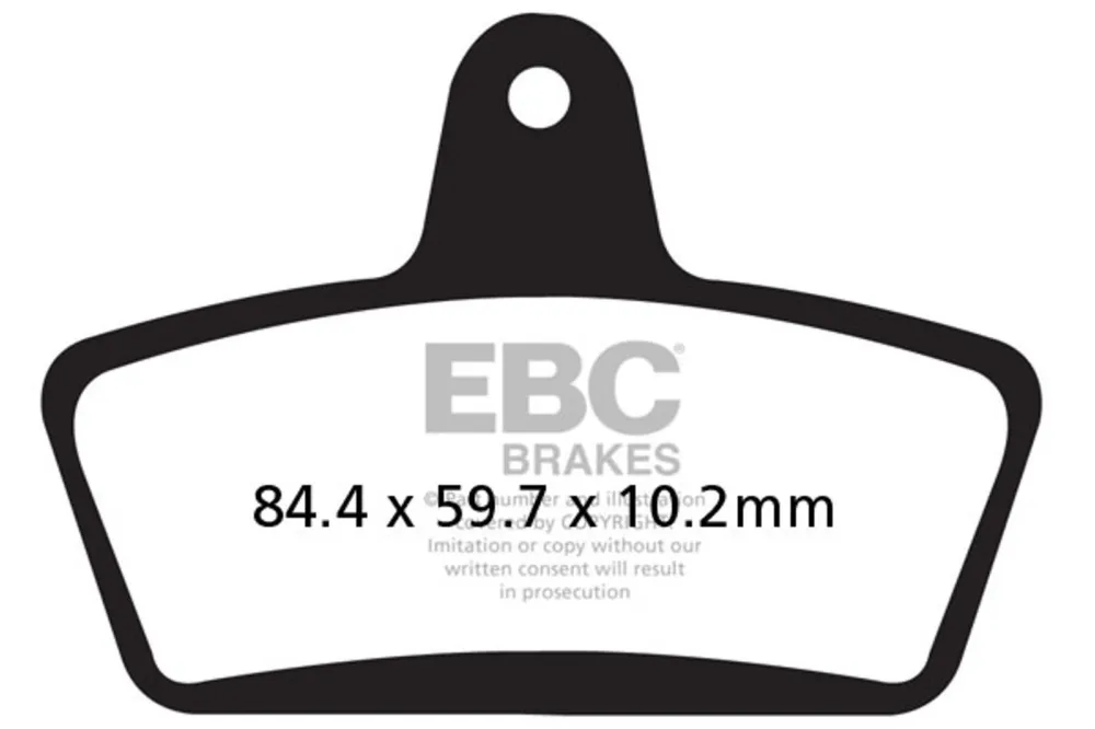 Brzdové destičky EBC FA623 Pouze Dnes