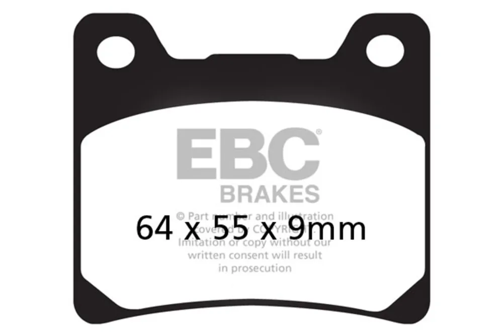 Akce Brzdové destičky EBC FA088HH