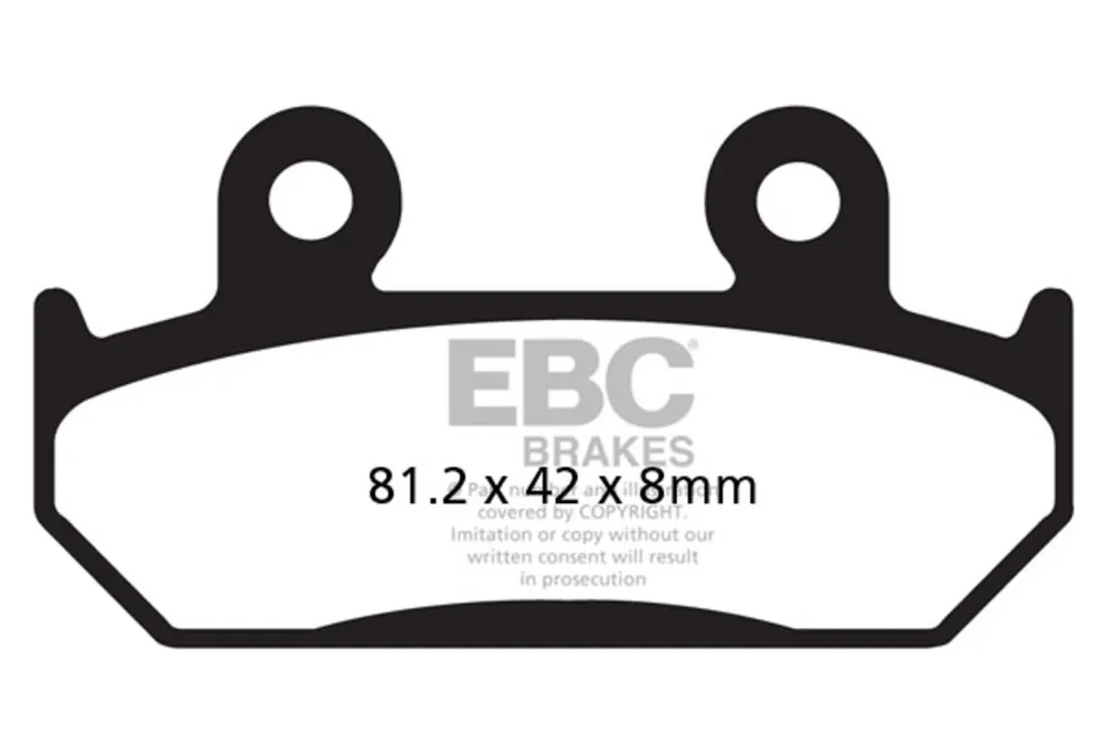 Akce Brzdové destičky EBC FA121HH