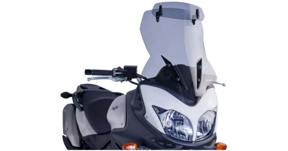 PUIG plexi štít TOURING WITH VISOR 6253H kouřová Finální Výprodej