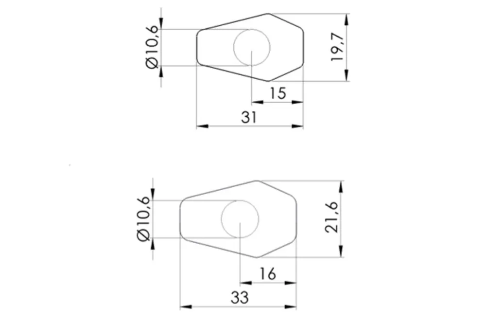 Kup Teď Záslepky pod miniblinkry PUIG 9655N černý