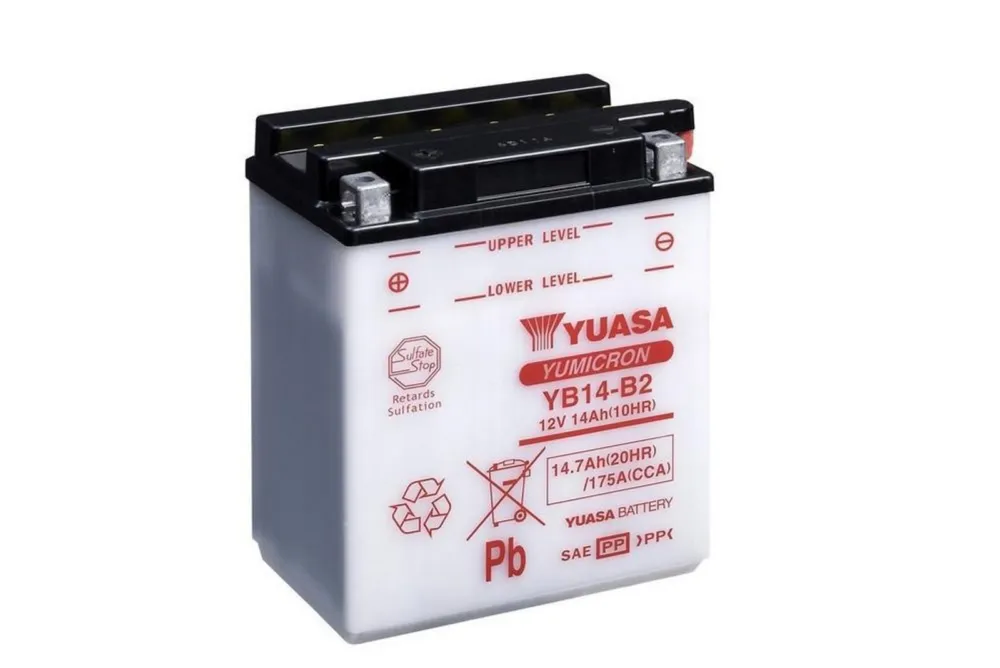 Yumicron akumulátor bez kyseliny YUASA YB14-B2 Pouze Dnes