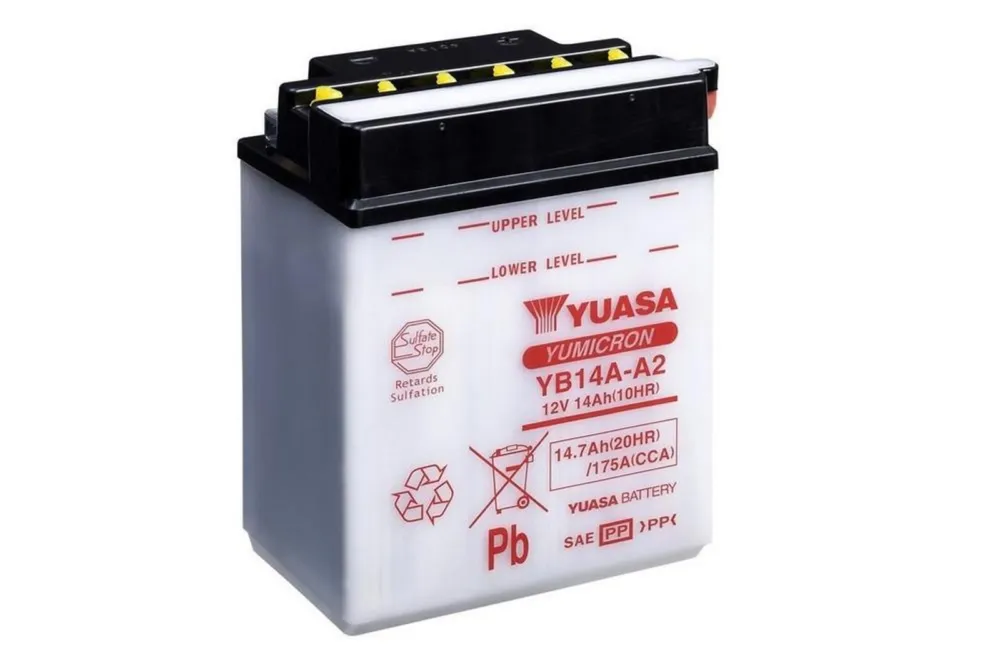 Yumicron akumulátor bez kyseliny YUASA YB14A-A2 Oblíbený