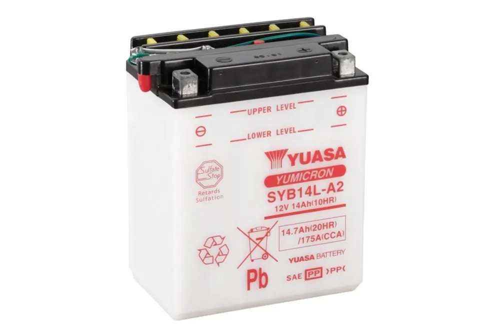 Nová Kolekce Yumicron akumulátor bez kyseliny YUASA SYB14L-A2