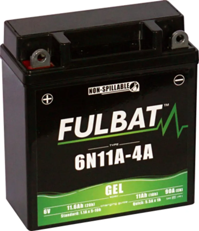 Gelová baterie FULBAT 6N11A-4A GEL Tovární Cena