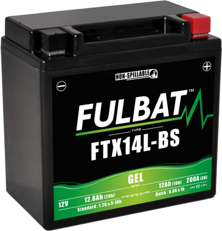 Gelová baterie FULBAT FTX14L-BS GEL Pouze Dnes