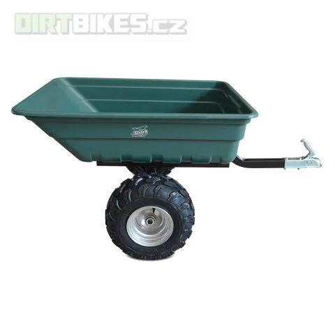 Levný Sklopný vozík za čtyřkolku GARDEN 300 zelený