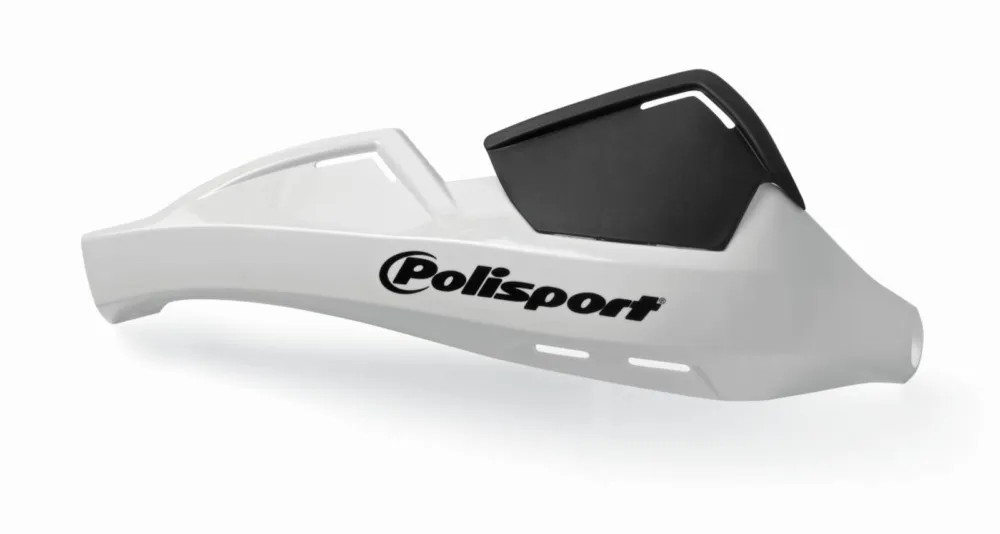 Chrániče páček POLISPORT EVOLUTION INTEGRAL 8305100026 s montážní sadou (Ø22 mm) bílá Expresní Doručení