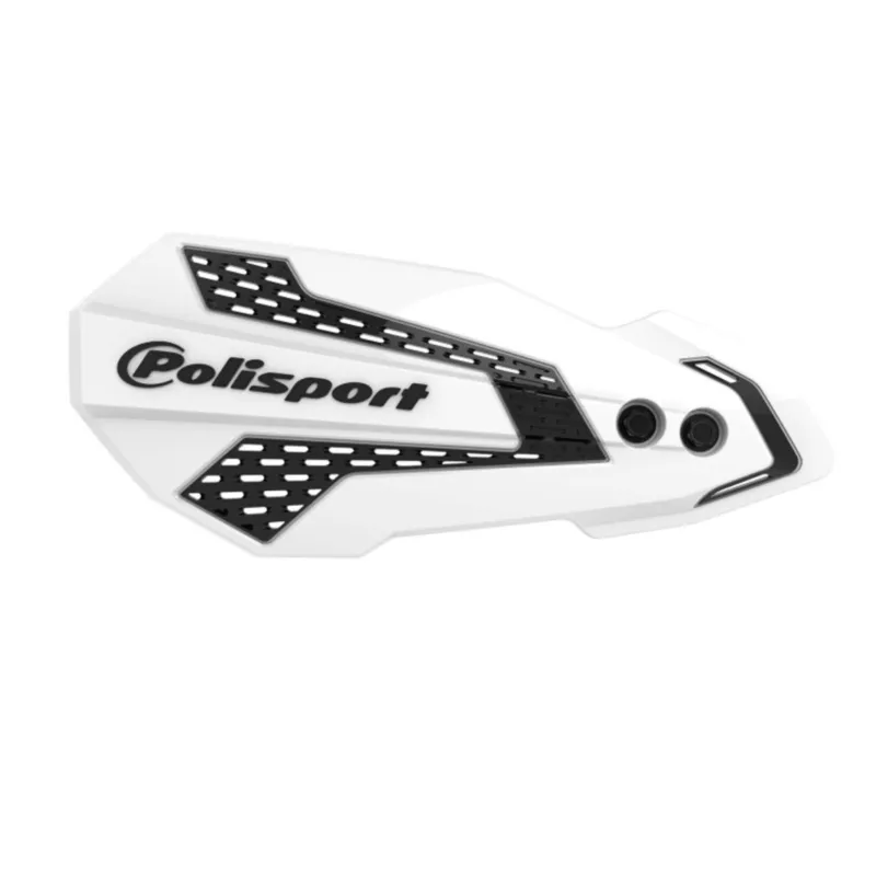 Expresní Doručení Chrániče páček POLISPORT MX FLOW 8308200020 s montážní sadou bílá/černá