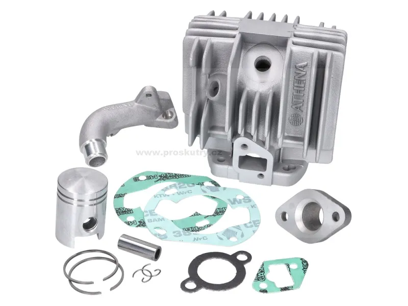 Válec Athena 38 mm včetně sacího potrubí pro Sachs 504, 505, Hercules Prima M 2, 3, 4, 5, S Cenový Hit