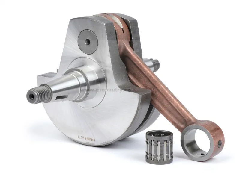 Časově Omezené Klikový hřídel BGM PRO (přímé sání) zdvih 60 mm (pasuje pouze na kužele), pro typ spojky motor PX Motovespa GT 160 (09C) (M09)